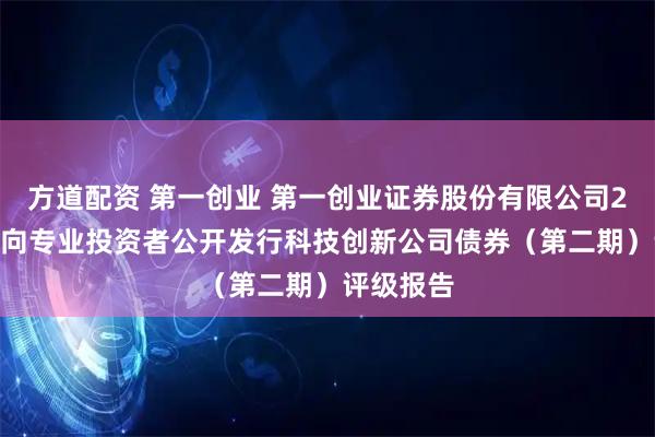 方道配资 第一创业 第一创业证券股份有限公司2025年面向专业投资者公开发行科技创新公司债券（第二期）评级报告